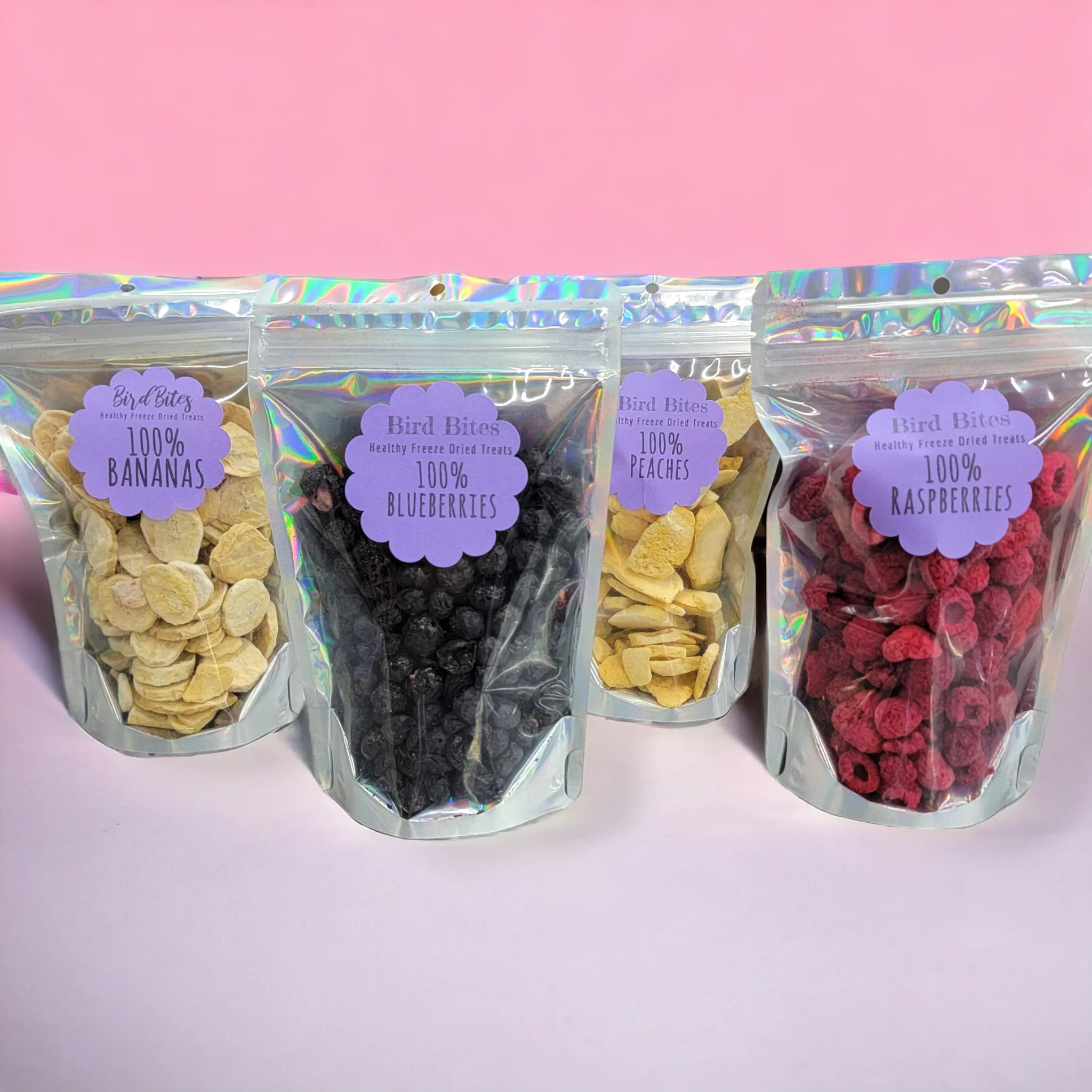 100% Green Apples - 1.5 Cups - Bird Bites Healthy Freeze Dried Treats