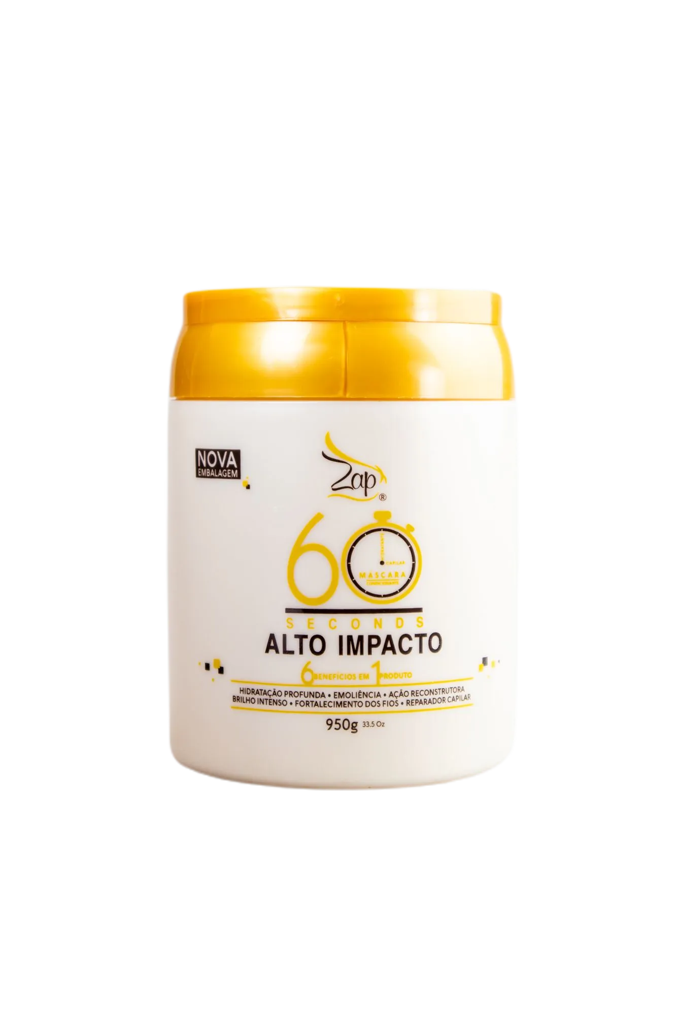 60 Seconds High Impact Mask 950g - Zap Cosmetics