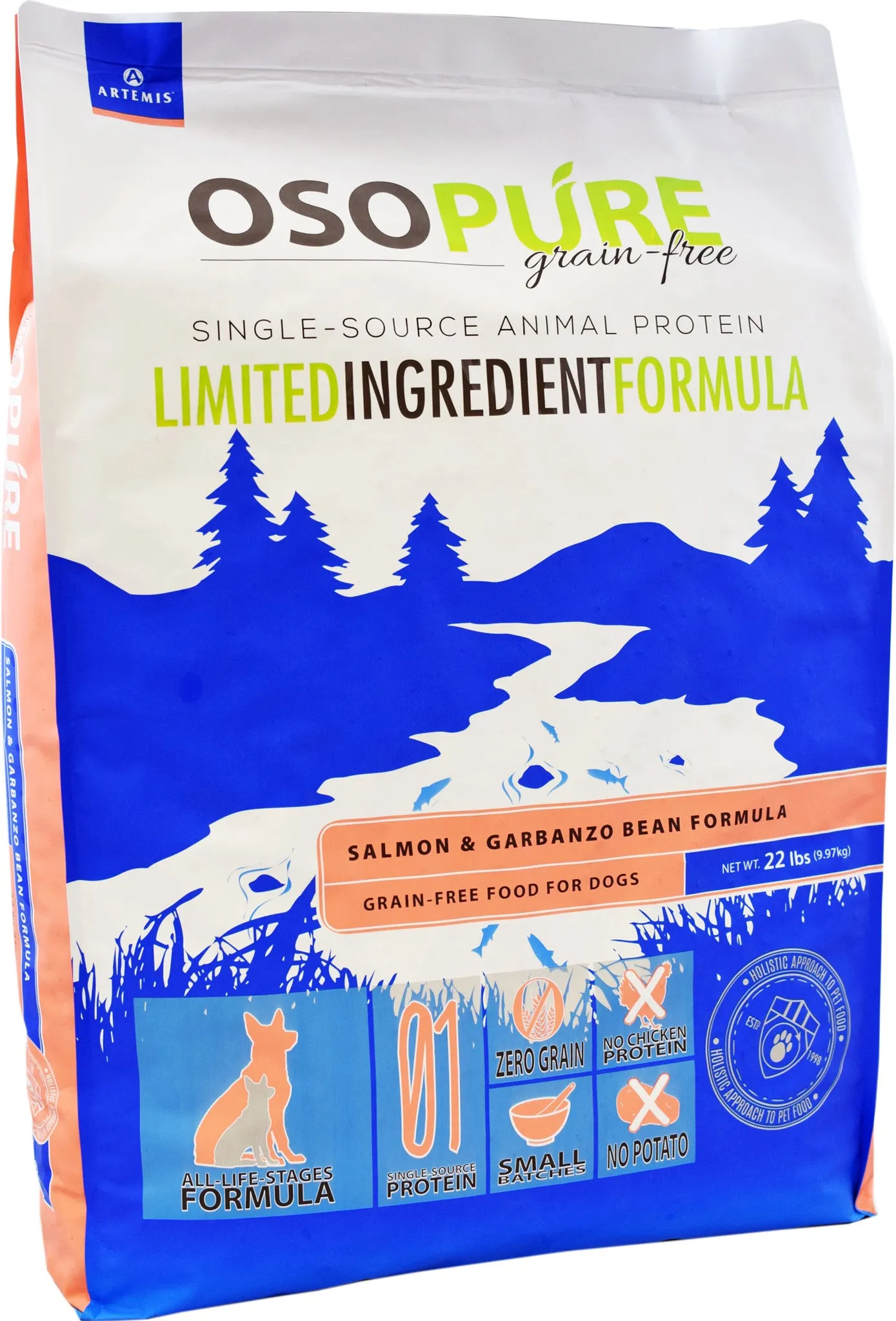 Artemis Pet Food Company - Osopure Grain-free Lid Dog Food