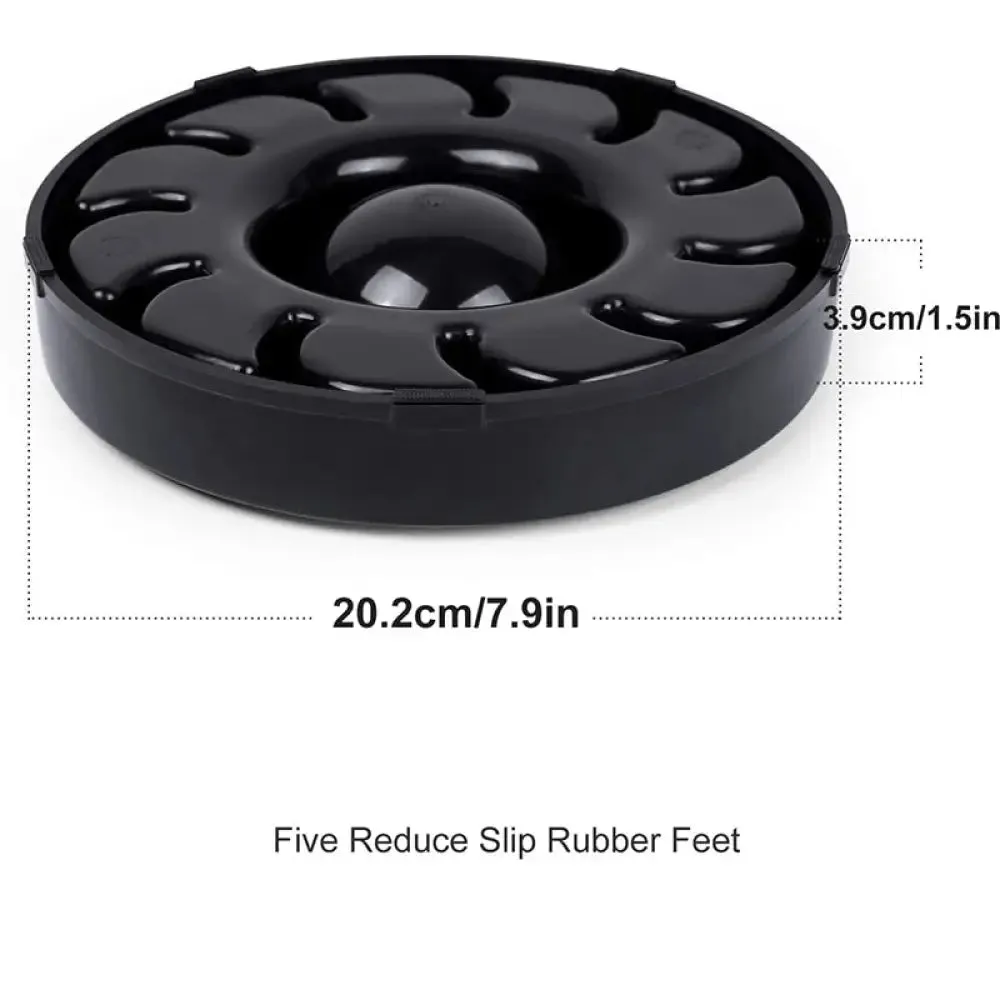Durable Eco-friendly Slow Feeding Pet Bowl for Small Medium Large Dogs
