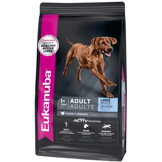 Eukanuba Large Breed Adult Dry Dog Food, 30lb