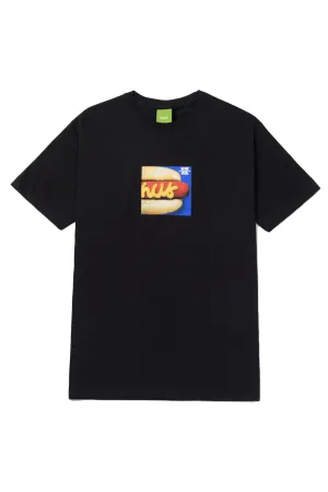 HUF DIRTY WATER DOG TEE - BLACK