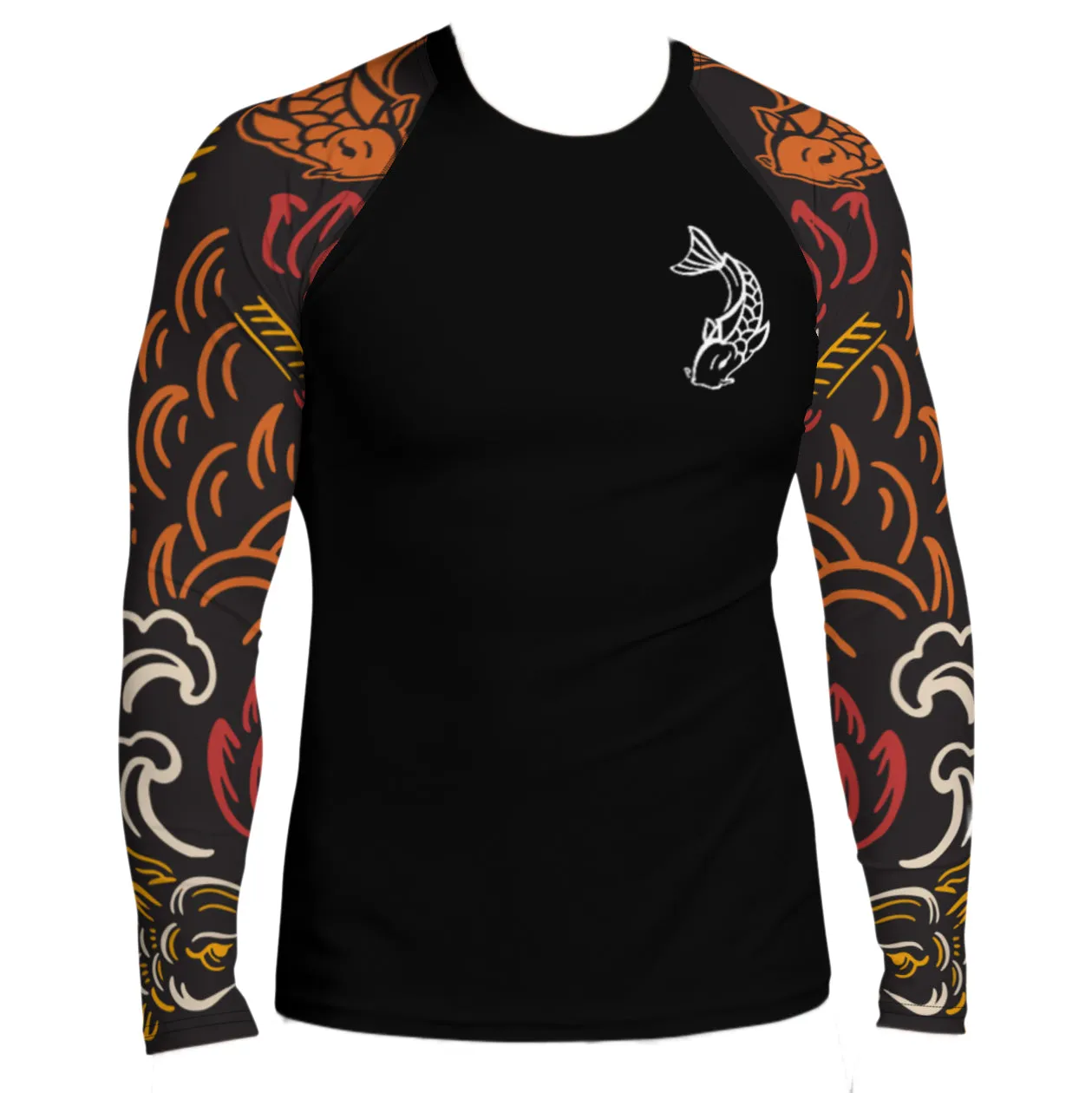 KOI RASHGUARD - BLACK