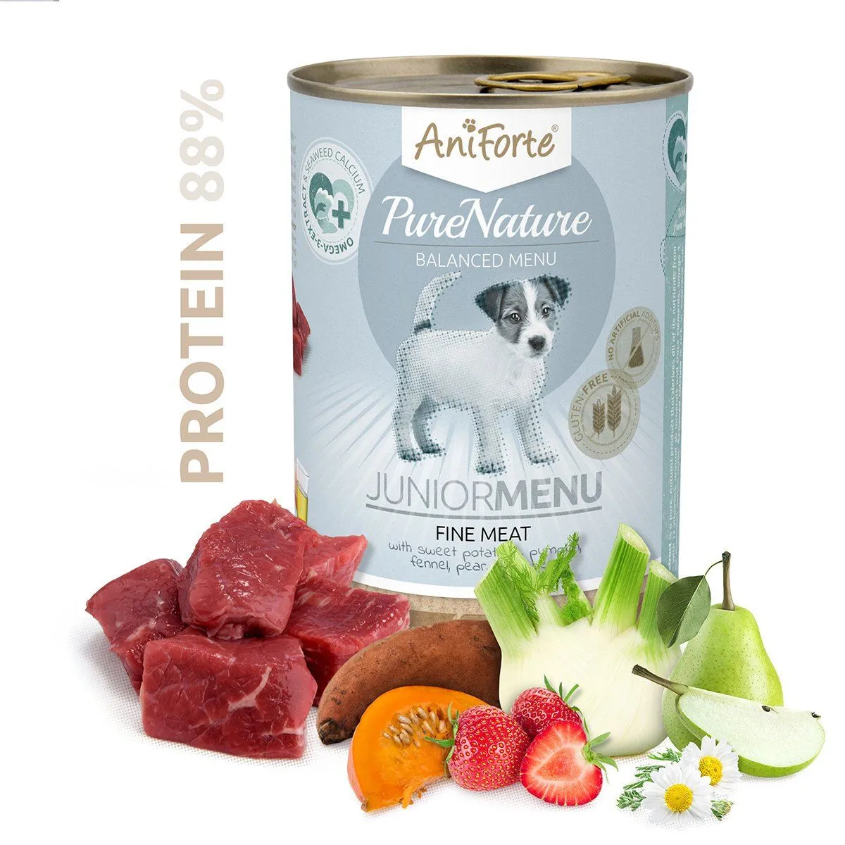 PureNature Fine Meat - Junior Menu for Puppies - 6 x 400g