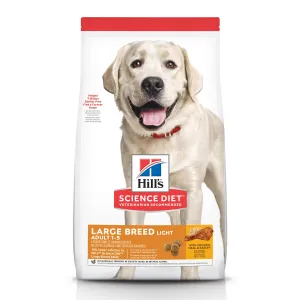 Science Diet Adult Large Breed Light With Chicken Meal & Barley