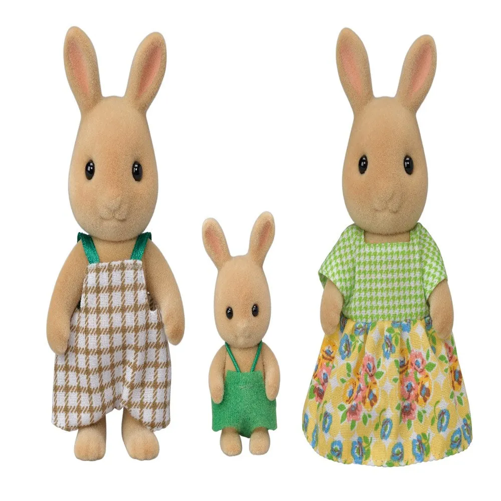 Sylvanian Families 5372 Sunny Rabbit Family 3 figures
